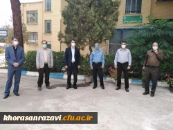 همزمان با گرامی داشت هفته دولت و با حضور معاون محترم وزیر و رئیس سازمان نوسازی مدارس انجام شد : 
آئین افتتاح سالن ورزشی چند منظوره واحد دانشور نیشابور  17