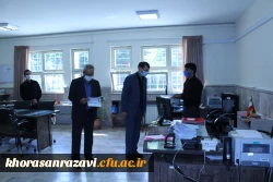 اهدای لوح تقدیر و تجلیل از همکاران دانشگاه فرهنگیان خراسان رضوی از نگاه دوربین 2