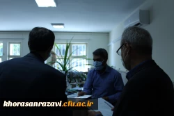 اهدای لوح تقدیر و تجلیل از همکاران دانشگاه فرهنگیان خراسان رضوی از نگاه دوربین 3