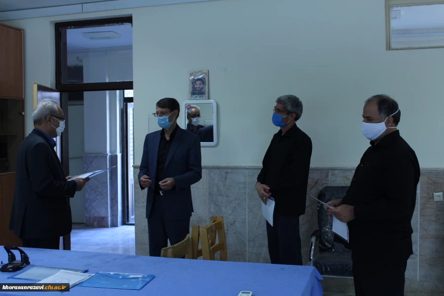 اهدای لوح تقدیر و تجلیل از همکاران دانشگاه فرهنگیان خراسان رضوی از نگاه دوربین 7