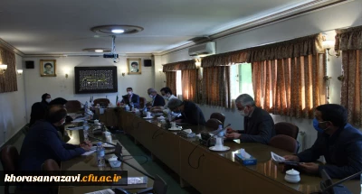 برگزاری جلسه شورای فناوری و آموزش مجازی دانشگاه فرهنگیان خراسان رضوی