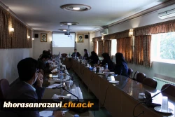 برگزاری جلسه هماهنگی طرح ها و برنامه های تربیت بدنی، مشاوره و امور دانشجویی دانشگاه فرهنگیان خراسان رضوی 2