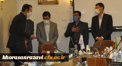 برگزاری دوازدهمین جلسه شورای پژوهشی و تحصیلات تکمیلی دانشگاه فرهنگیان استان خراسان رضوی  2