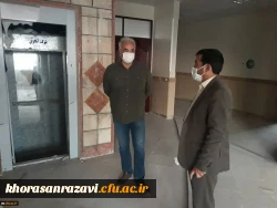 بازدید از پروژه ساختمان دوم دانشگاه فرهنگیان سبزوار 3