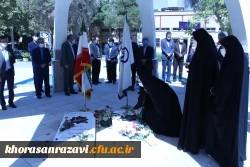 مراسم آغاز سال تحصیلی در دانشگاه فرهنگیان خراسان رضوی از نگاه دوربین 21