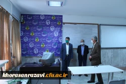 مناسب سازی اتاق های درس پردیس شهید بهشتی برای برگزاری کلاس های مجازی 2