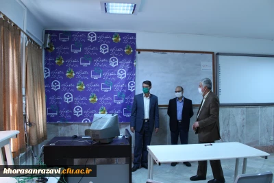 مناسب سازی اتاق های درس پردیس شهید بهشتی برای برگزاری کلاس های مجازی