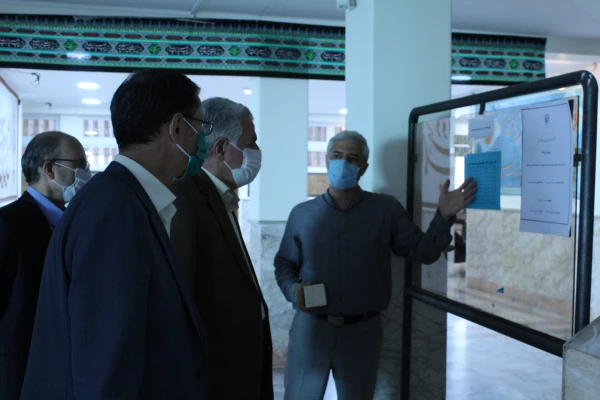 مناسب سازی اتاق های درس پردیس شهید بهشتی برای برگزاری کلاس های مجازی 3