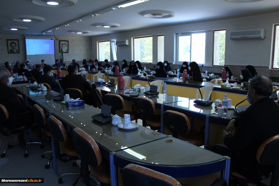 مراسم تکریم و معارفه مسئول استانی بسیج دانشجویی دانشگاه فرهنگیان خراسان رضوی 4