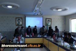 مراسم تکریم و معارفه مسئول استانی بسیج دانشجویی دانشگاه فرهنگیان خراسان رضوی 6