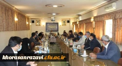 جلسه تقدیر از فعالان حوزه شاهد و ایثارگران دانشگاه فرهنگیان خراسان رضوی