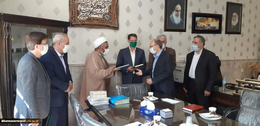 تکریم و معارفه دبیر شورای هماهنگی شورای اساتید دانشگاه فرهنگیان خراسان رضوی 2