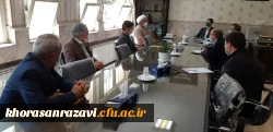 تکریم و معارفه دبیر شورای هماهنگی شورای اساتید دانشگاه فرهنگیان خراسان رضوی 3