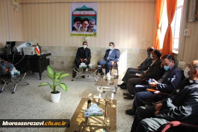 با حضور  نماینده مردم شریف شهرستان های تربت حیدریه، زاوه و مه ولات در مجلس شورای اسلامی برگزار شد؛

بررسی چالش ها و مشکلات دانشگاه فرهنگیان واحد دخترانه امام خمینی(ره) تربت حیدریه