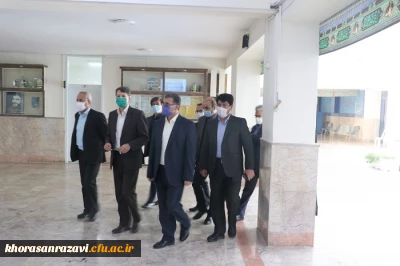 بازدید مدیرکل آموزش و پرورش خراسان رضوی از فرآیند مصاحبه متقاضیان ورود به دانشگاه فرهنگیان 