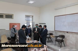 بازدید مدیرکل آموزش و پرورش خراسان رضوی از فرآیند مصاحبه متقاضیان ورود به دانشگاه فرهنگیان  6