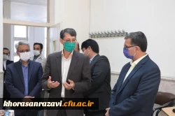 بازدید مدیرکل آموزش و پرورش خراسان رضوی از فرآیند مصاحبه متقاضیان ورود به دانشگاه فرهنگیان  7