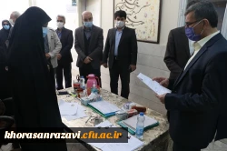 بازدید مدیرکل آموزش و پرورش خراسان رضوی از فرآیند مصاحبه متقاضیان ورود به دانشگاه فرهنگیان  10