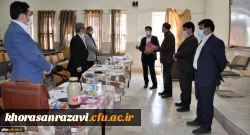 بازدید رئیس گروه تأمین منابع انسانی وزارت آموزش و پرورش از چگونگی برگزاری مصاحبه معرفی شدگان چندبرابر ظرفیت ورود به دانشگاه فرهنگیان خراسان رضوی
