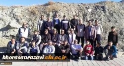 برنامه گلگشت و کوهپیمایی کارکنان پردیس شهید بهشتی