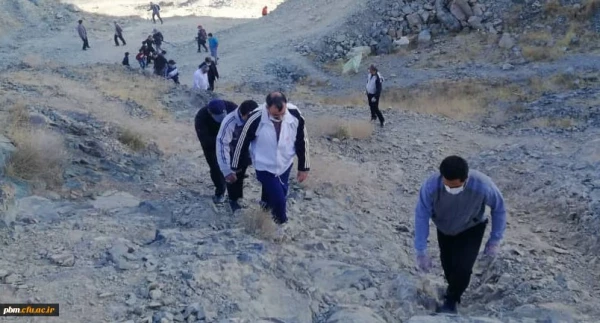برنامه گلگشت و کوهپیمایی کارکنان پردیس شهید بهشتی 2