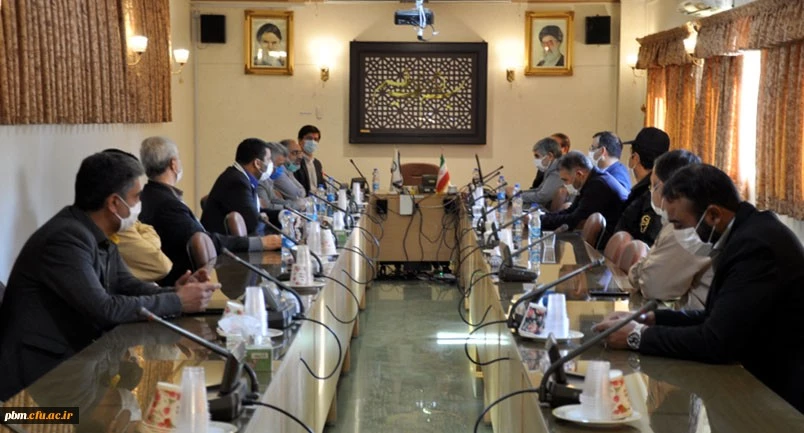 برگزاری نشست آموزشی و توجیهی رزمایش خودحفاظتی و خودمراقبتی دانشگاه فرهنگیان خراسان رضوی