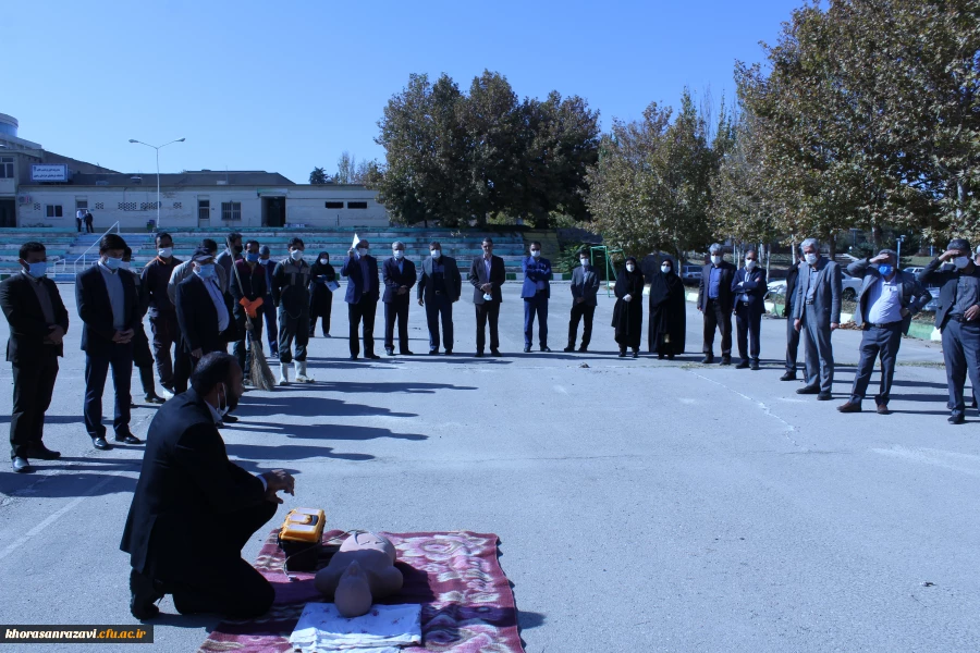 برگزاری نشست آموزشی و توجیهی رزمایش خودحفاظتی و خودمراقبتی دانشگاه فرهنگیان خراسان رضوی 3