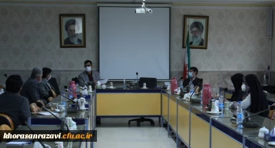 برگزاری جلسه ستاد بزرگ داشت هفته پژوهش دانشگاه فرهنگیان استان خراسان رضوی