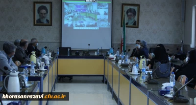 برگزاری دومین جلسه ویدئو کنفرانس آموزش های الکترونیکی با حضور دکتر روشن دل معاون آموزشی دانشگاه فرهنگیان