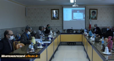 برگزاری جلسه هم اندیشی مدیران گروه های آموزشی و نمایندگان آموزشی کلاس های دانشگاه فرهنگیان خراسان رضوی 