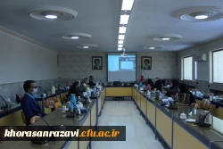 برگزاری جلسه هم اندیشی مدیران گروه های آموزشی و نمایندگان آموزشی کلاس های دانشگاه فرهنگیان خراسان رضوی  2