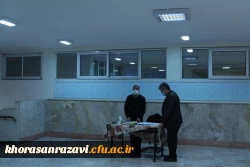 بازدید معاون فرهنگی اجتماعی دانشگاه فرهنگیان از روند ثبت نام دانشجویان نوورود 5