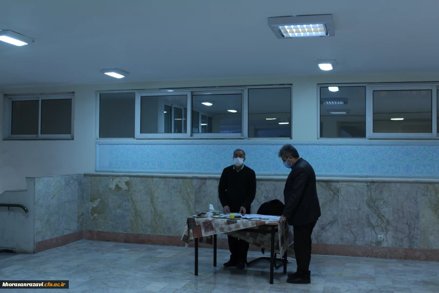 بازدید معاون فرهنگی اجتماعی دانشگاه فرهنگیان از روند ثبت نام دانشجویان نوورود 5