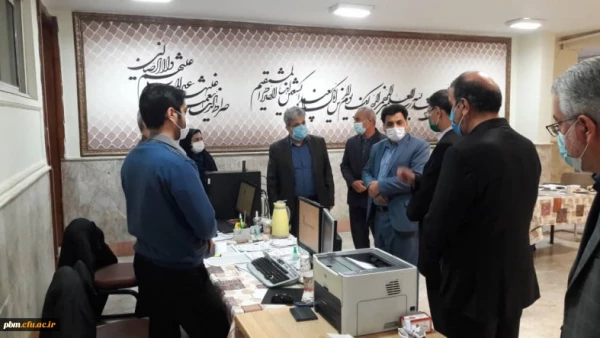 بازدید معاون فرهنگی اجتماعی دانشگاه فرهنگیان از روند ثبت نام دانشجویان نوورود