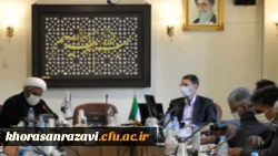 برگزاری جلسه شورای فرهنگی و اجتماعی دانشگاه فرهنگیان خراسان رضوی