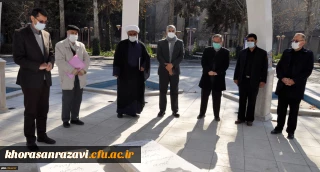 به مناسبت سالگرد شهادت سردار سلیمانی و  ابو مهدی المهندس برگزار شد؛

آیین عطرافشانی، غبارروبی و ادای احترام به شهدای گمنام مدفون در پردیس شهید بهشتی مشهد