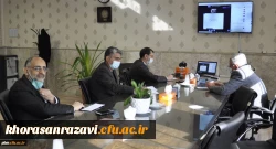 برگزاری جلسه شورای پردیس شهید بهشتی دانشگاه فرهنگیان خراسان رضوی با محوریت بررسی موضوعات فرهنگی