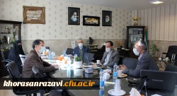 جلسه مشترک نمایندگان منتخب کانون پیشکسوتان دانشگاه فرهنگیان خراسان رضوی با مدیر امور پردیس های دانشگاه فرهنگیان خراسان رضوی