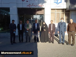 با حضور معاون سازمان نوسازی مدارس کشور انجام شد :

پیگیری طرح توسعه فضاهای دانشگاه فرهنگیان واحد دانشور
