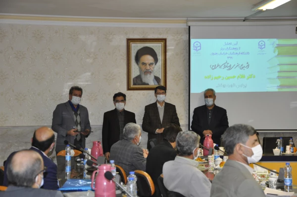 برگزاری آیین تجلیل از پژوهشگران برتر دانشگاه فرهنگیان استان خراسان رضوی 6