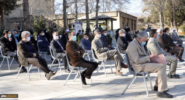 برگزاری آیین گرامیداشت دهه مبارک فجر در پردیس شهید بهشتی خراسان رضوی 3