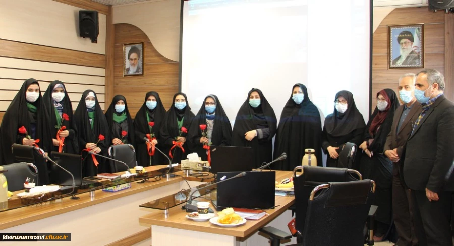 آیین استقبال از دانشجومعلمان جدیدالورود بهمن ماه 1399 پردیس شهید هاشمی نژاد