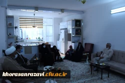 دیدار اعضای ستاد شاهد و ایثارگران دانشگاه فرهنگیان خراسان رضوی با خانواده شهید سید امیر موسوی 3