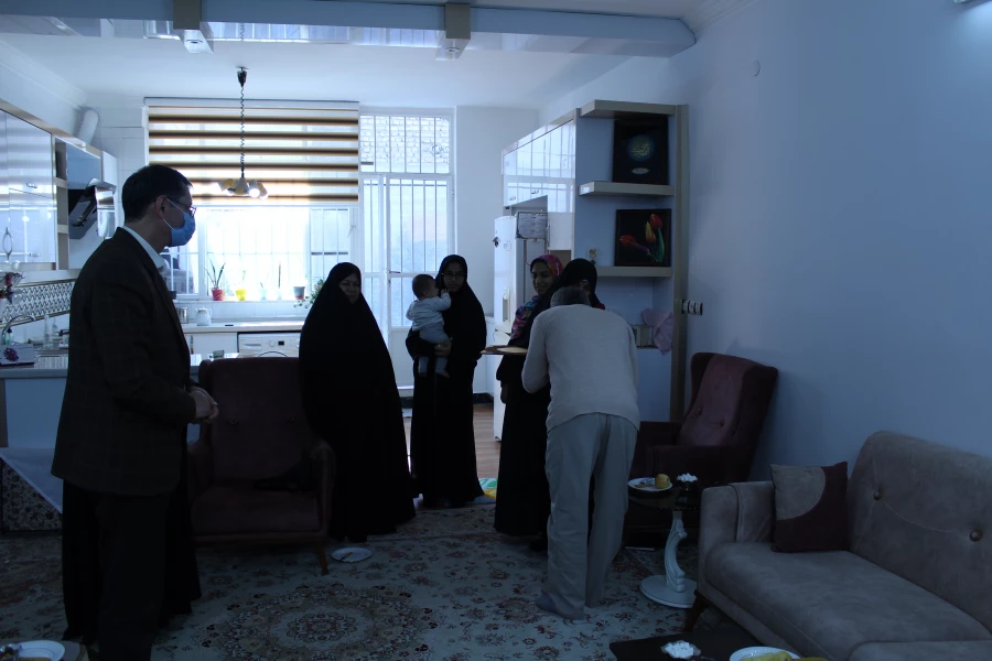 دیدار اعضای ستاد شاهد و ایثارگران دانشگاه فرهنگیان خراسان رضوی با خانواده شهید سید امیر موسوی 5