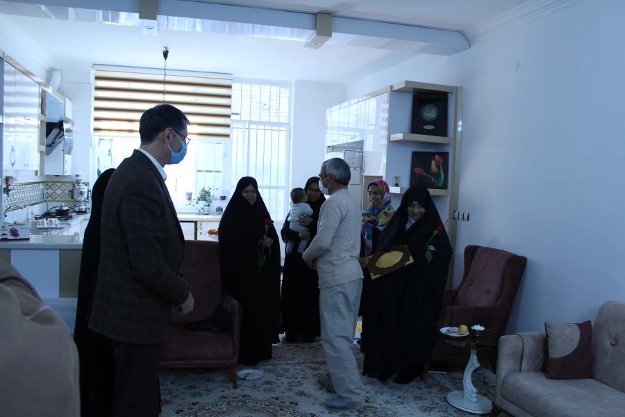 دیدار اعضای ستاد شاهد و ایثارگران دانشگاه فرهنگیان خراسان رضوی با خانواده شهید سید امیر موسوی 6