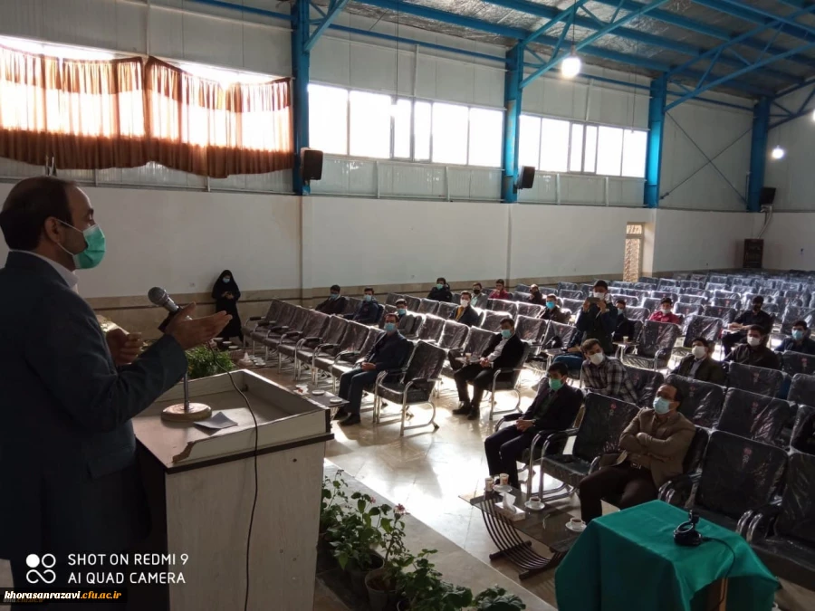 آیین مراسم استقبال از دانشجویان جدید الورود و شروع نیمسال تحصیلی (بهمن ماه) 2