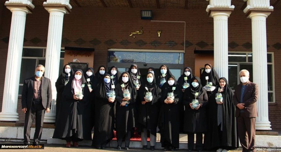 گرامیداشت ولادت حضرت فاطمه زهرا (س) روز زن و مقام مادر و تقدیر از کارکنان خواهر پردیس شهید هاشمی نژاد 2