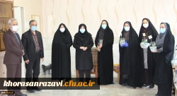 گرامیداشت ولادت حضرت فاطمه زهرا (س) روز زن و مقام مادر و تقدیر از کارکنان خواهر پردیس شهید هاشمی نژاد 3