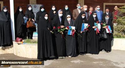 برگزاری آیین تجلیل از برگزیدگان برتر حوزه امور دانشجویی دانشگاه فرهنگیان استان خراسان رضوی