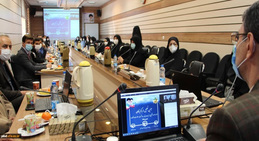 برگزاری آیین تجلیل از برگزیدگان برتر حوزه امور دانشجویی دانشگاه فرهنگیان استان خراسان رضوی 2